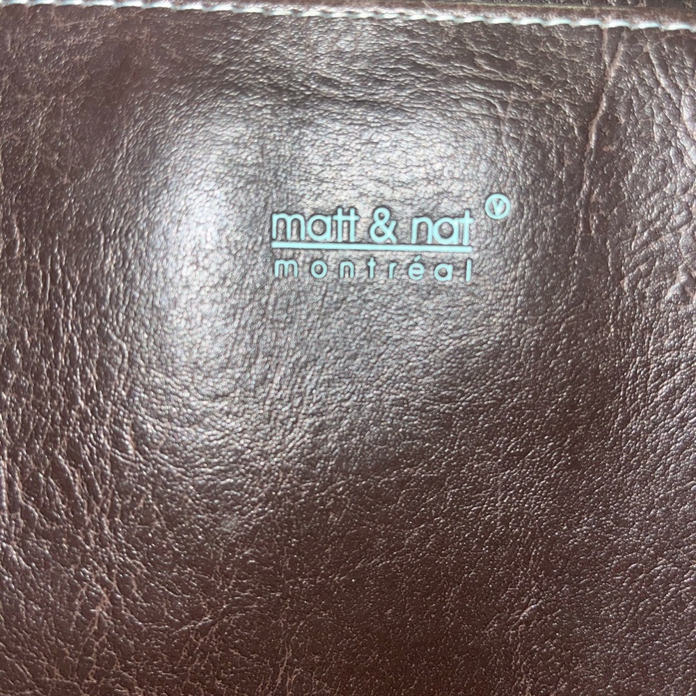 Mat and nat vegan leather purse nwt